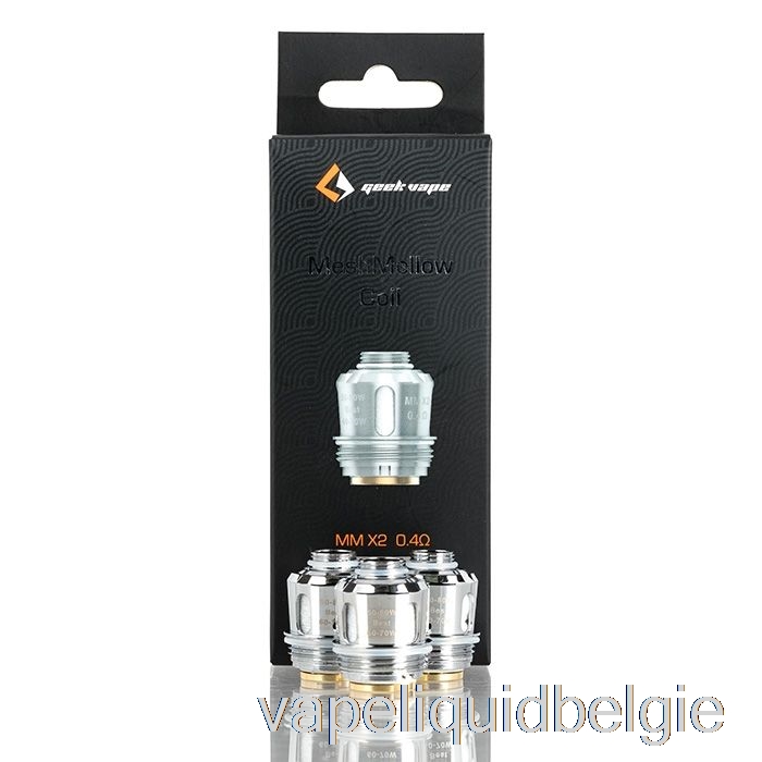 Vape België Geek Vape Meshmellow Mm Vervangende Spoelen 0.4ohm Mm X2 Meshmellow Spoelen